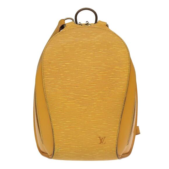 LOUIS VUITTON Epi Mabillon Backpack Yellow M52239 - Picture 13 of 16